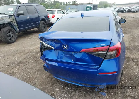 2023 Honda Civic Sport z USA, uszkodzony, nr VIN 2HGFE2F54PH503385